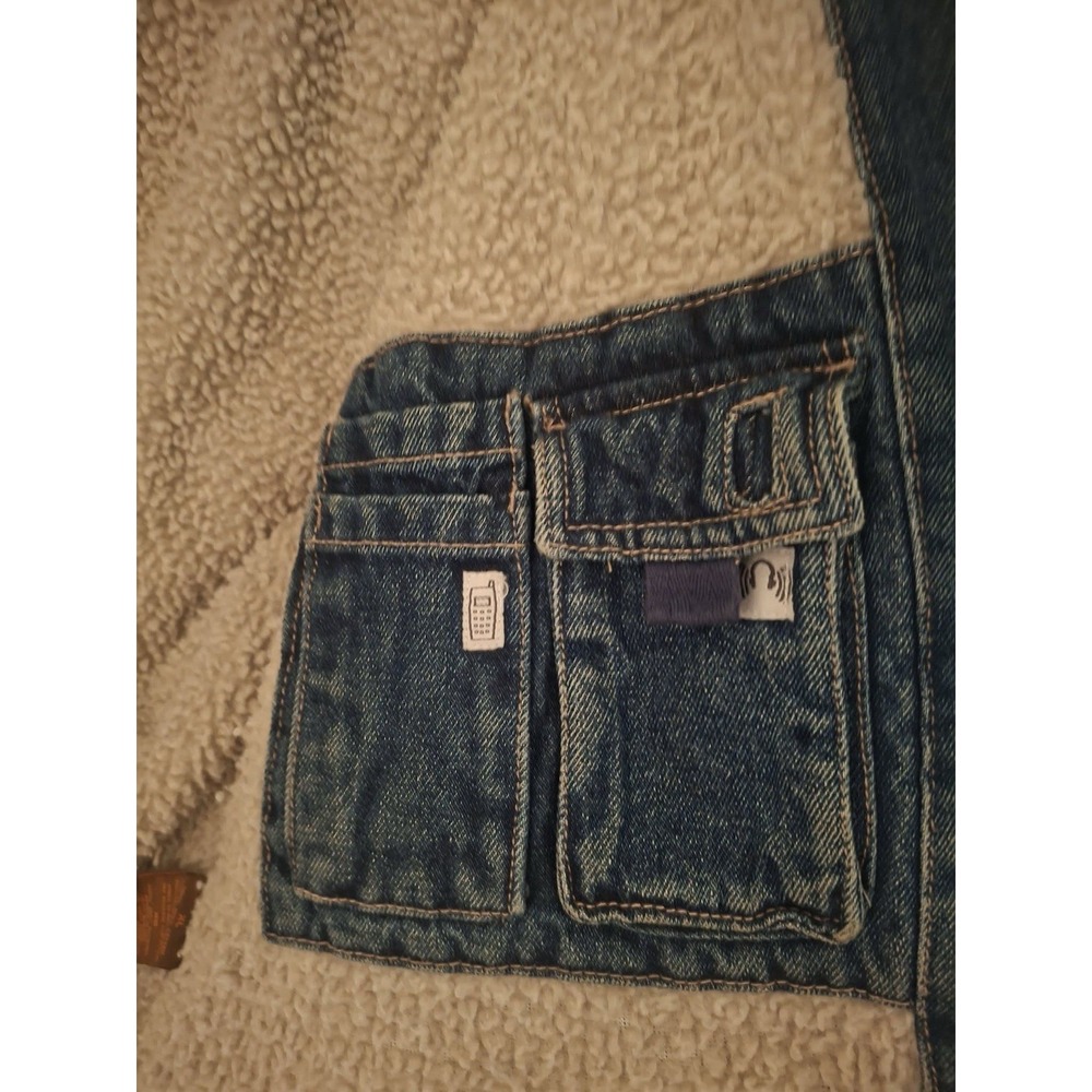 Vintage Wrangler Hero Size X Large Heavy Mens Denim Chore Jacket Cowboy Coat Kc - Picture 13 of 16